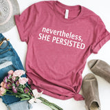 Nevertheless she Persisted