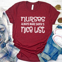 Nurses Always Make the Nice List