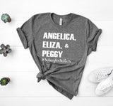 Angelica, Eliza and peggy, Schuyler Sisters