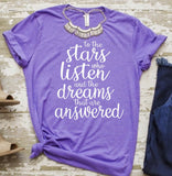 To The Stars Who Listen Shirt: A Court of Thorns and Roses