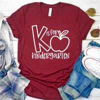 K is for Kindergarten
