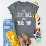 I am Inimitable; I am an Original