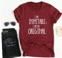 I am Inimitable; I am an Original