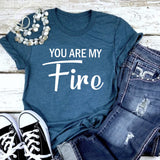 You are My Fire Block and Script fonts