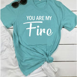 You are My Fire Block and Script fonts